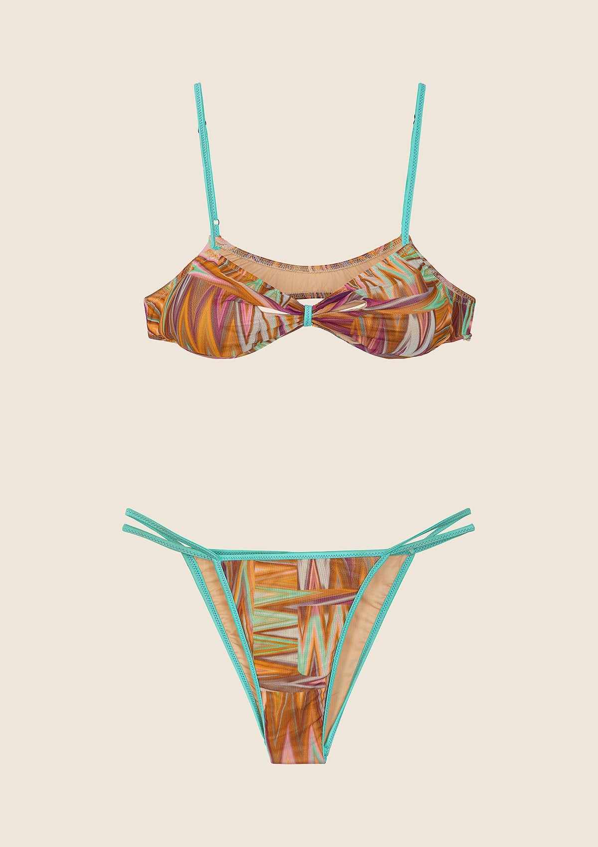 F**K Costume Bikini Donna - Fantasia modello 0901X07 Multicolore