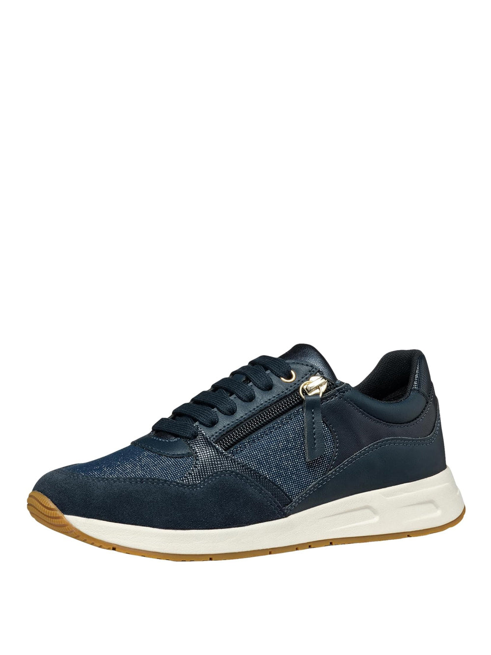 GEOX Sneakers con zip Donna - modello D36NQB0AS22 Blu