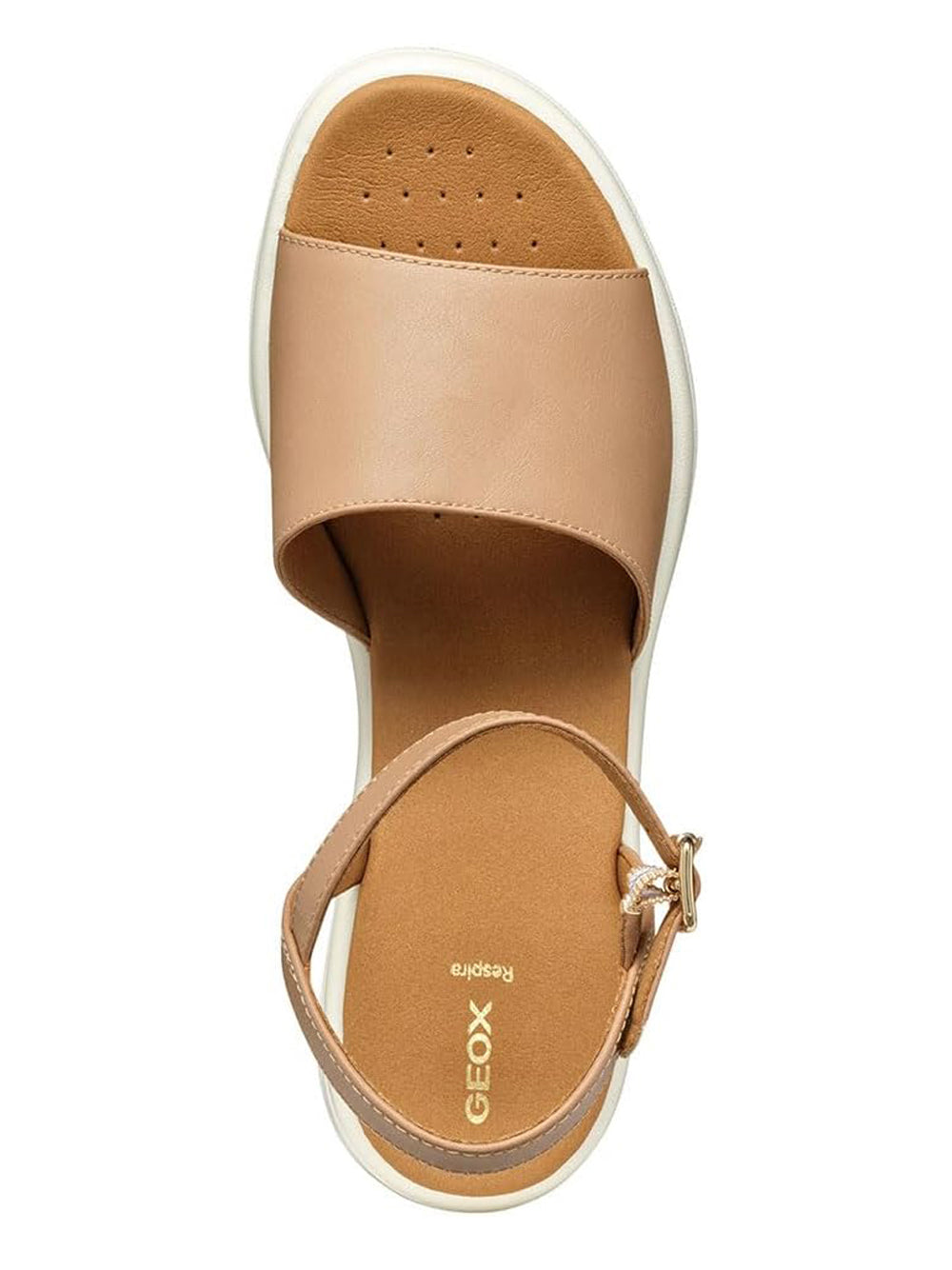 GEOX Sandali con zeppa Donna - modello D550EA000BC Beige