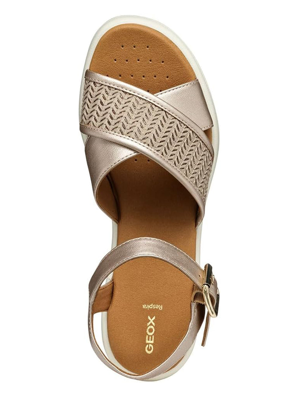 GEOX Sandali con zeppa Donna - modello D550EG0NFDS Beige