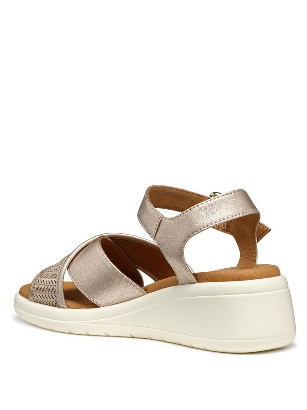 GEOX Sandali con zeppa Donna - modello D550EG0NFDS Beige