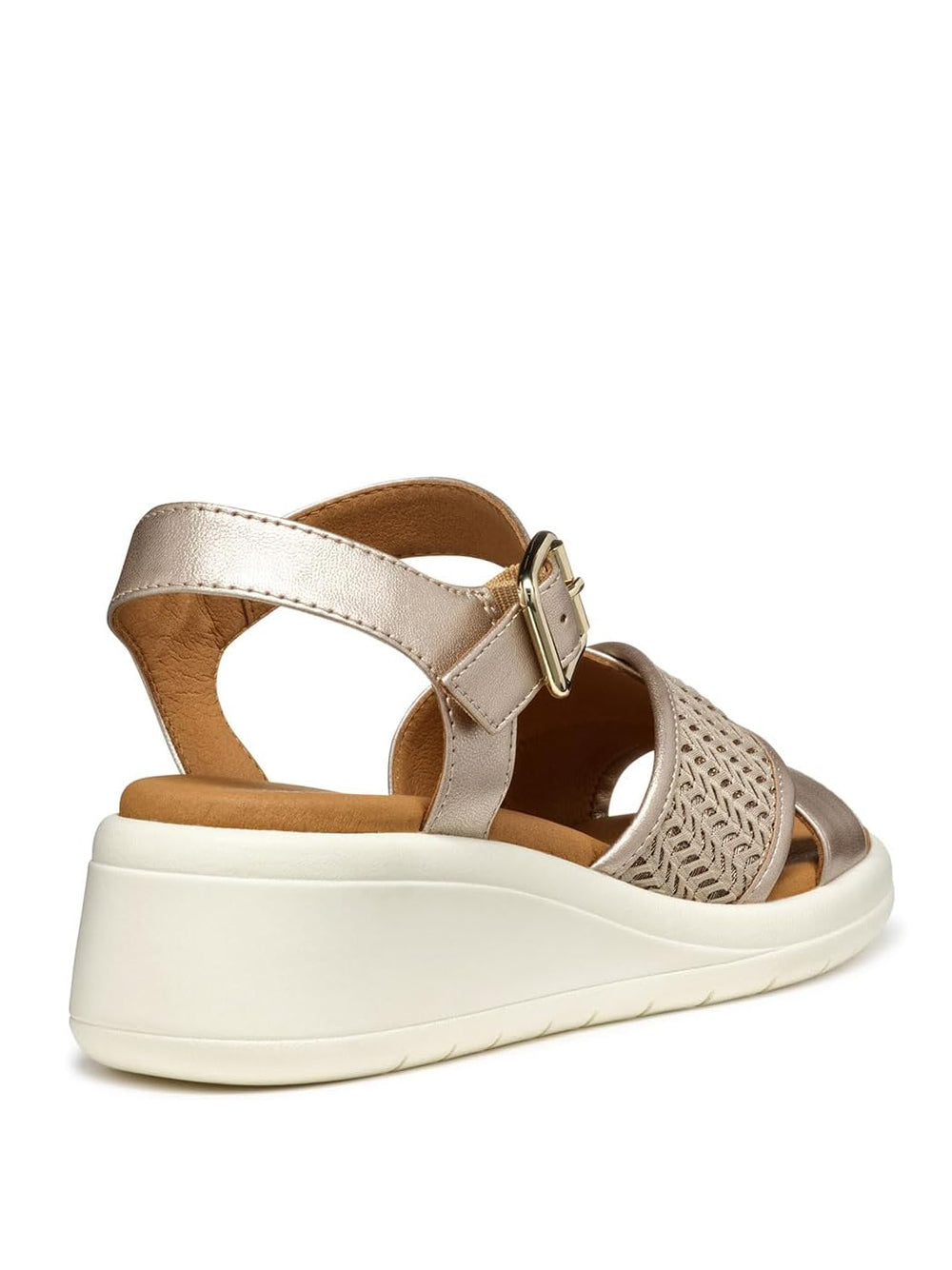 GEOX Sandali con zeppa Donna - modello D550EG0NFDS Beige