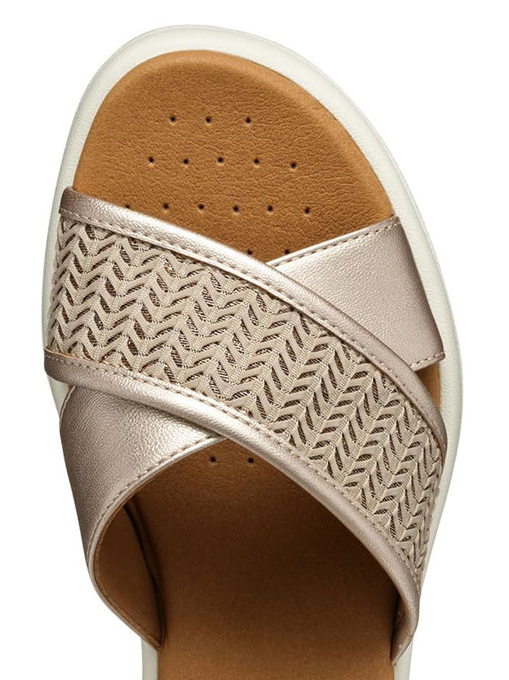 GEOX Sandali con zeppa Donna - modello D550EG0NFDS Beige