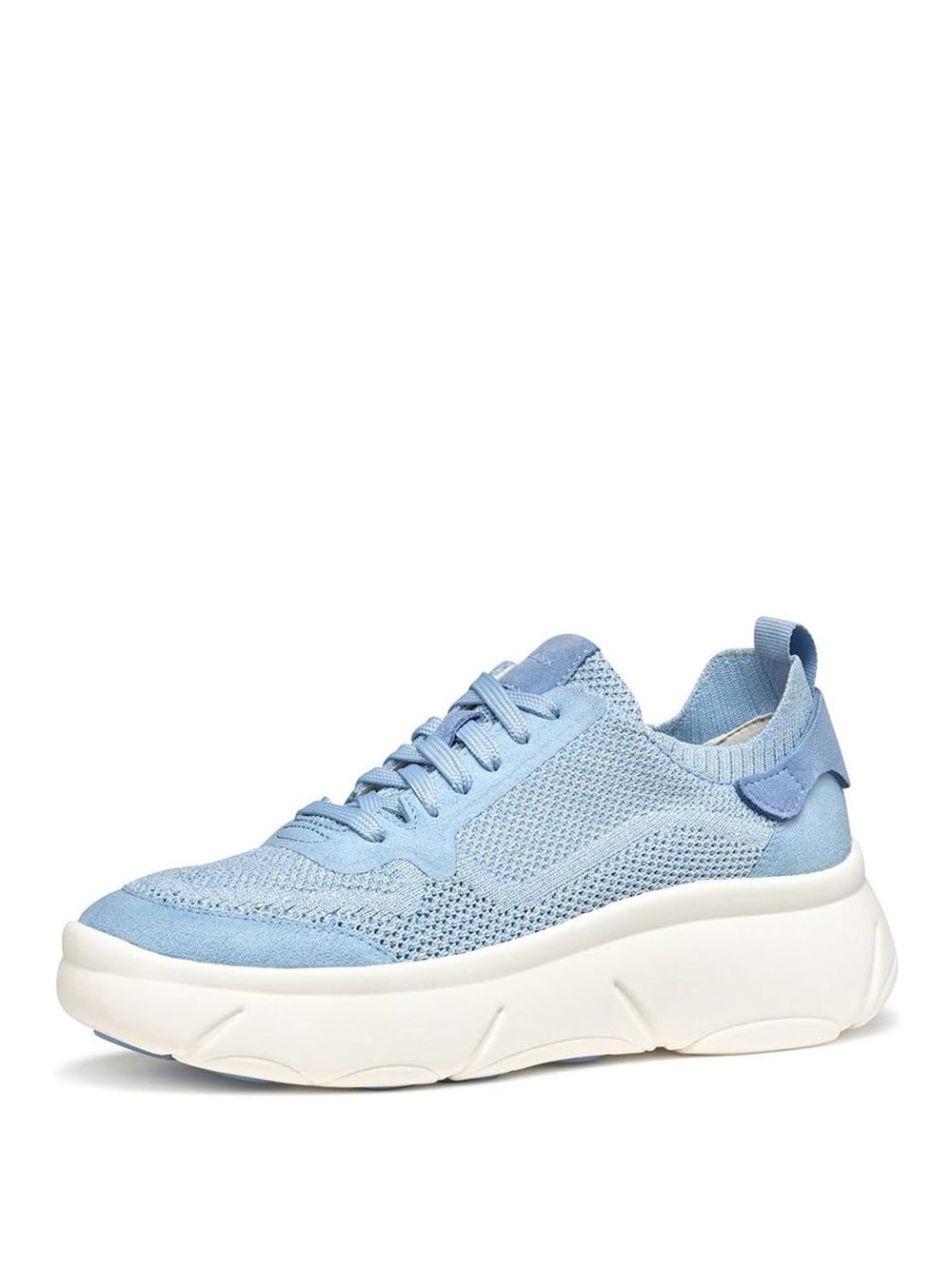 GEOX Sneakers platform Donna - modello D55NHA09T22 Blu