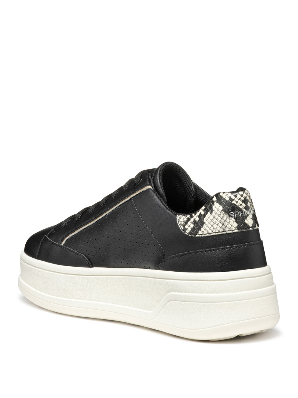 GEOX Sneakers Spherica Donna - modello D55WVB0BCAR Nero