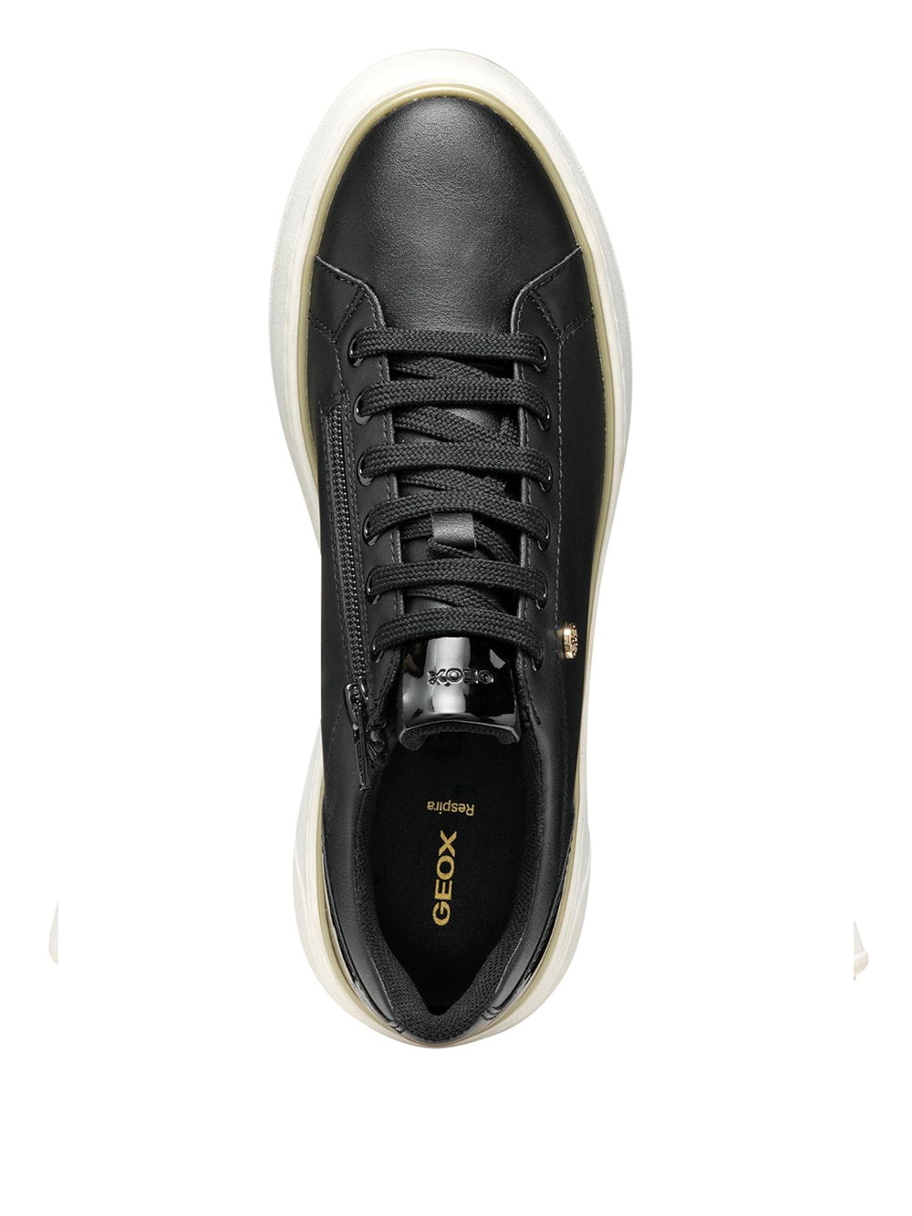 GEOX Sneakers platform Donna - modello D55YHA5402 Nero