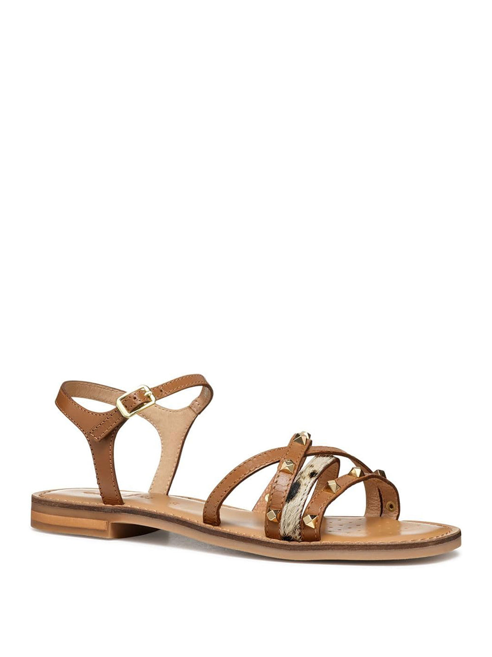 GEOX Sandali Donna - Cuoio modello D55YMD01JQS Marrone