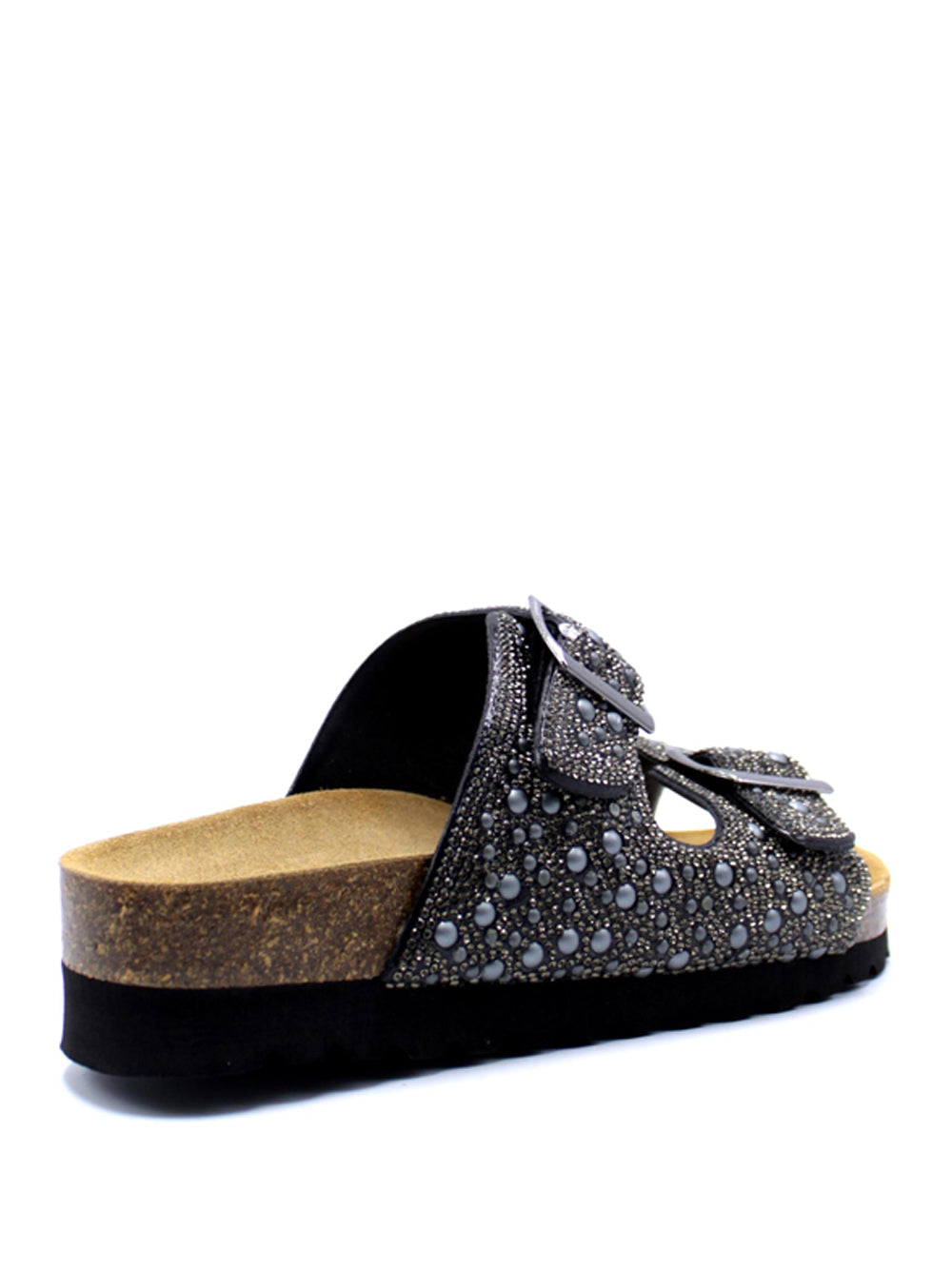 GRUNLAND Sandali con borchie Donna - modello CB0758 Nero