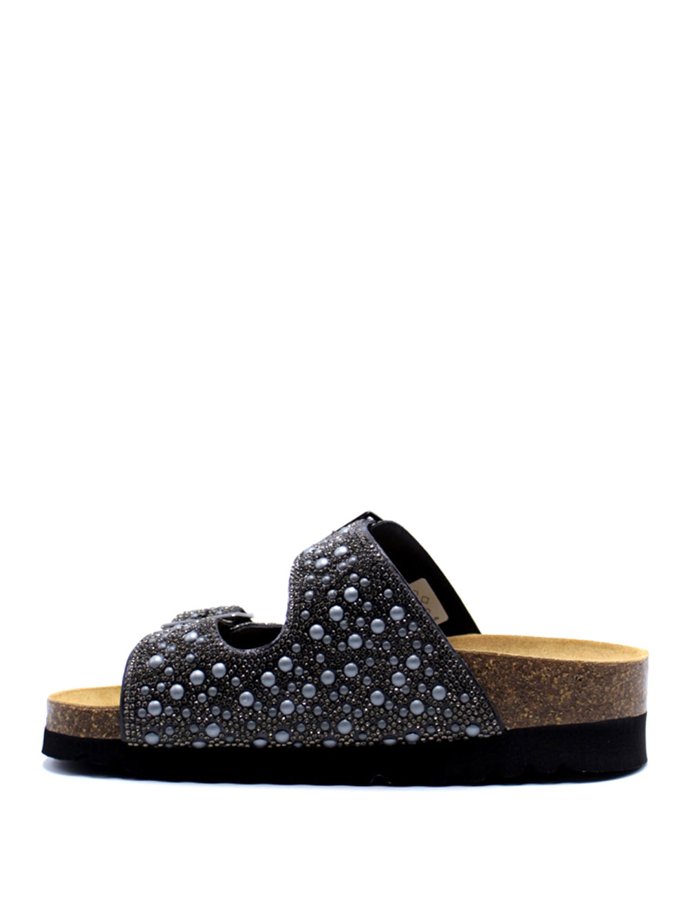 GRUNLAND Sandali con borchie Donna - modello CB0758 Nero