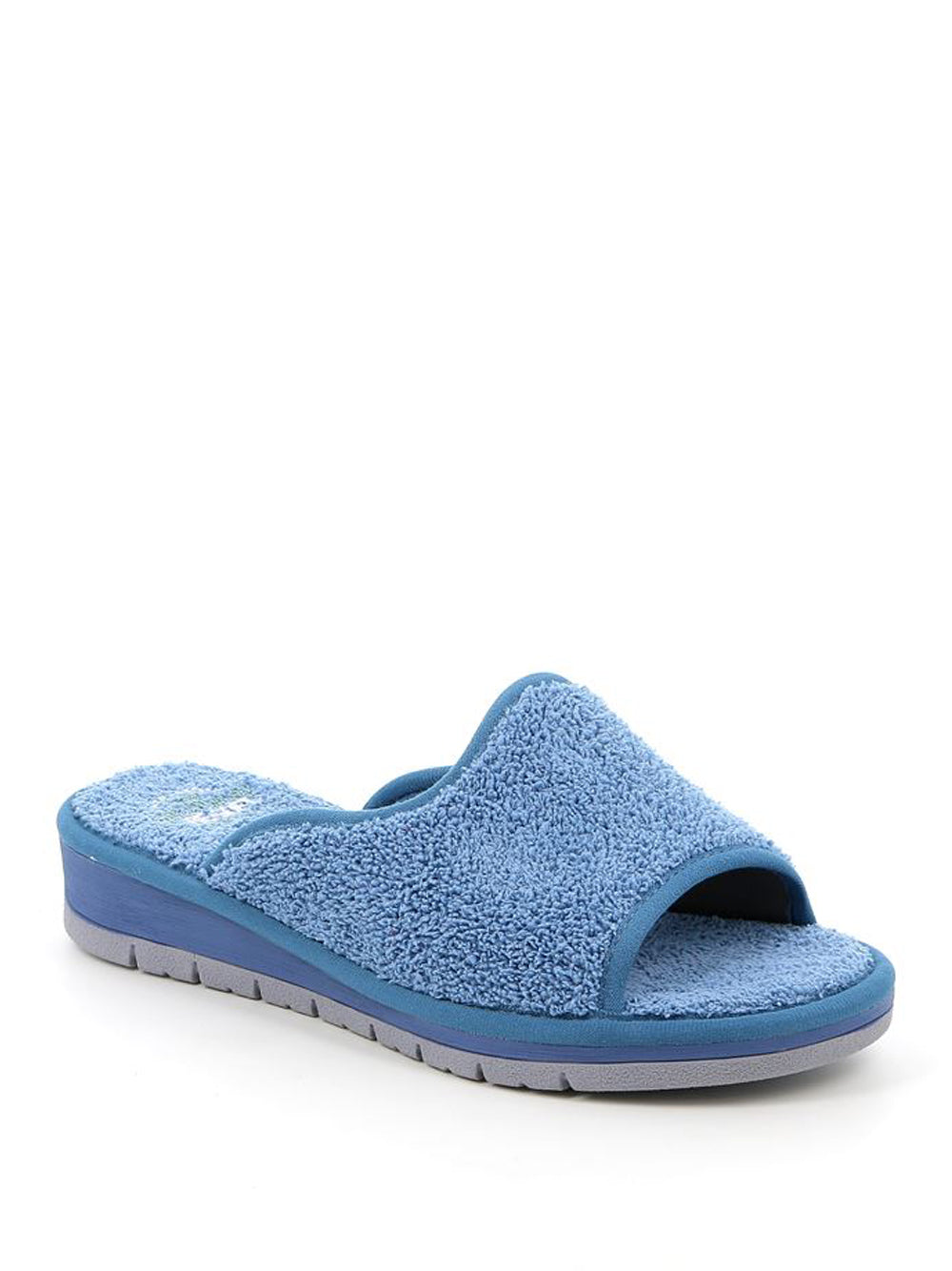 GRUNLAND Ciabatte con zeppa Donna - modello CI1317 Blu