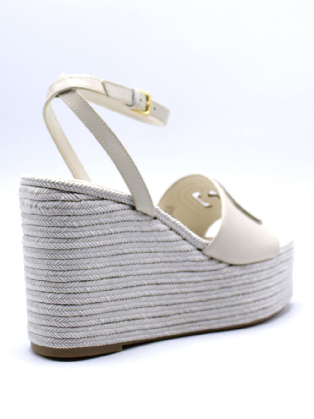 GUESS Sandali con zeppa Donna - Crema modello FLJTANLEA04 Beige