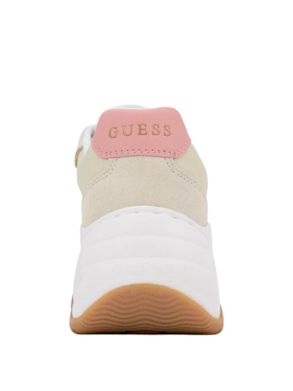 GUESS Sneakers platform Donna - modello FLPHAPPEL12 Beige