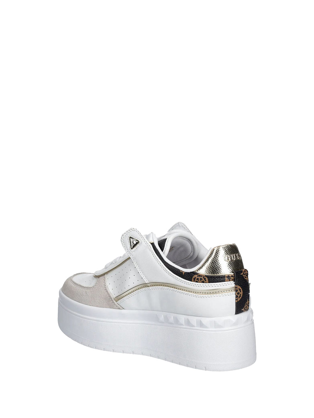 GUESS Sneakers platform Donna - modello FLPRIDPEL12 Bianco
