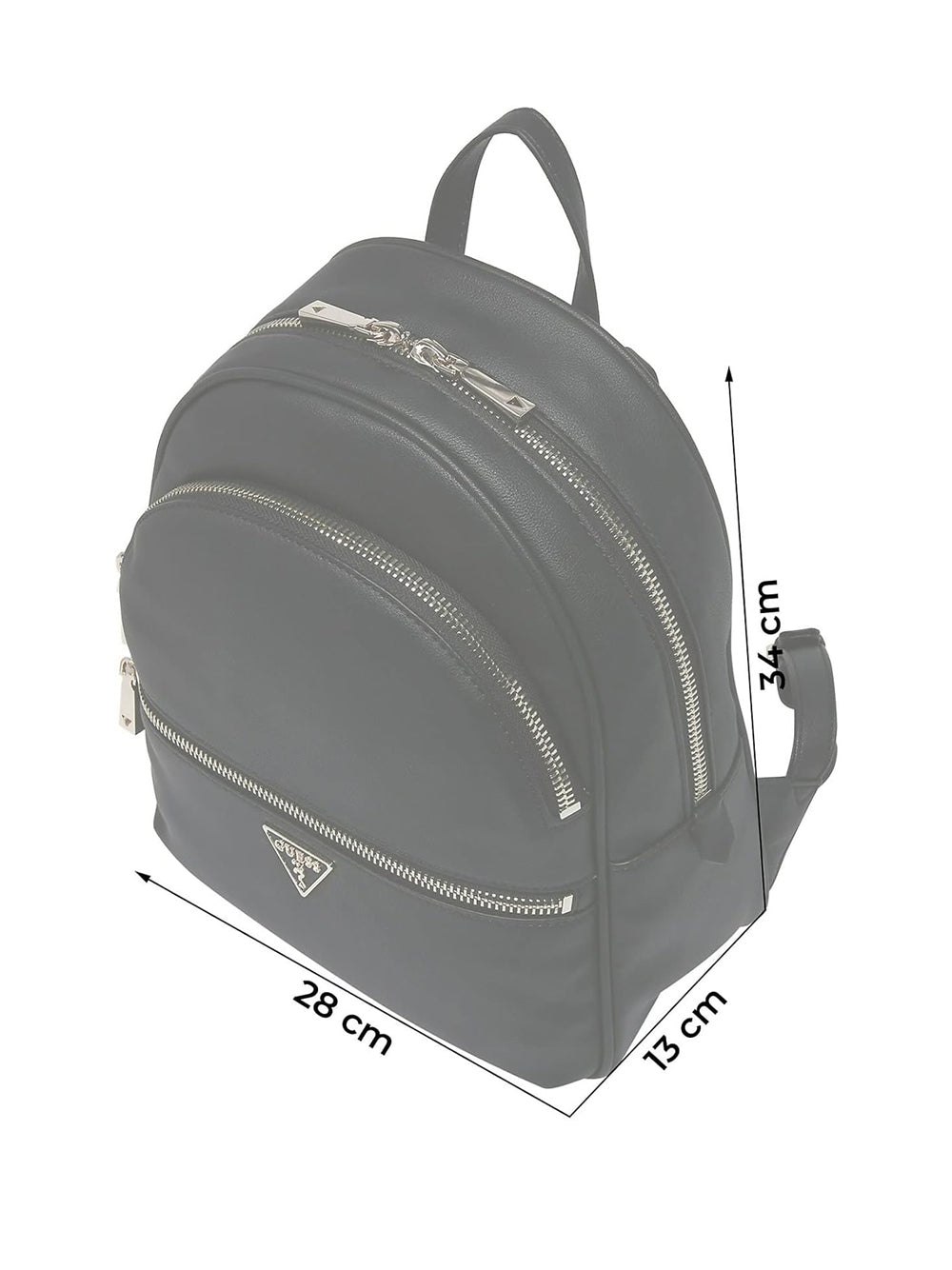 GUESS Borsa a Zainetto Saffiano Donna - modello HWBG6994330 Nero