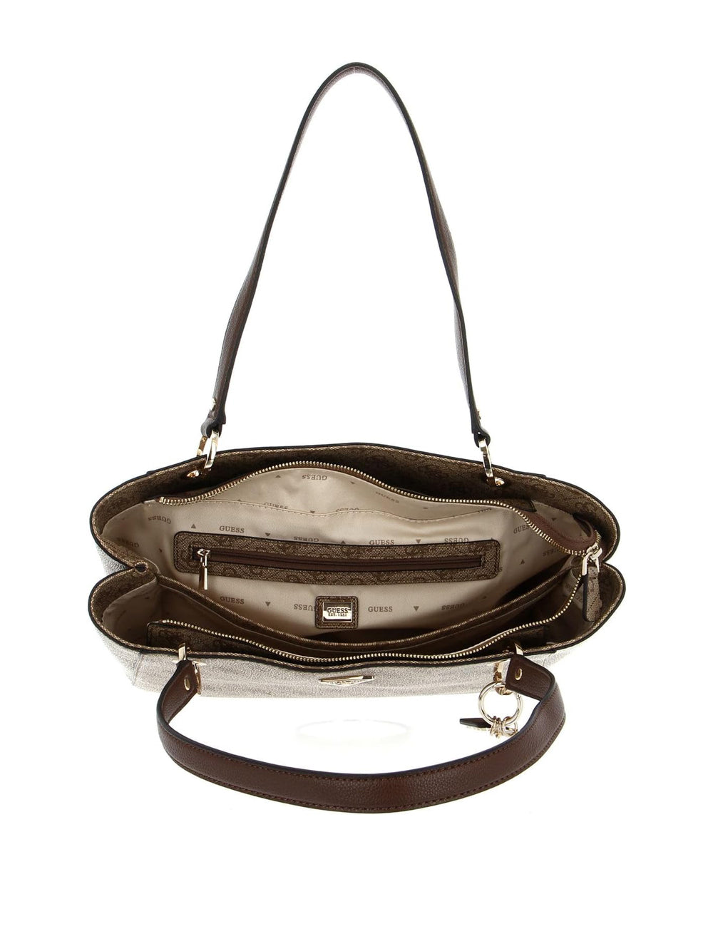 GUESS Borsa a Spalla logato Donna - modello HWBG7879250 Beige