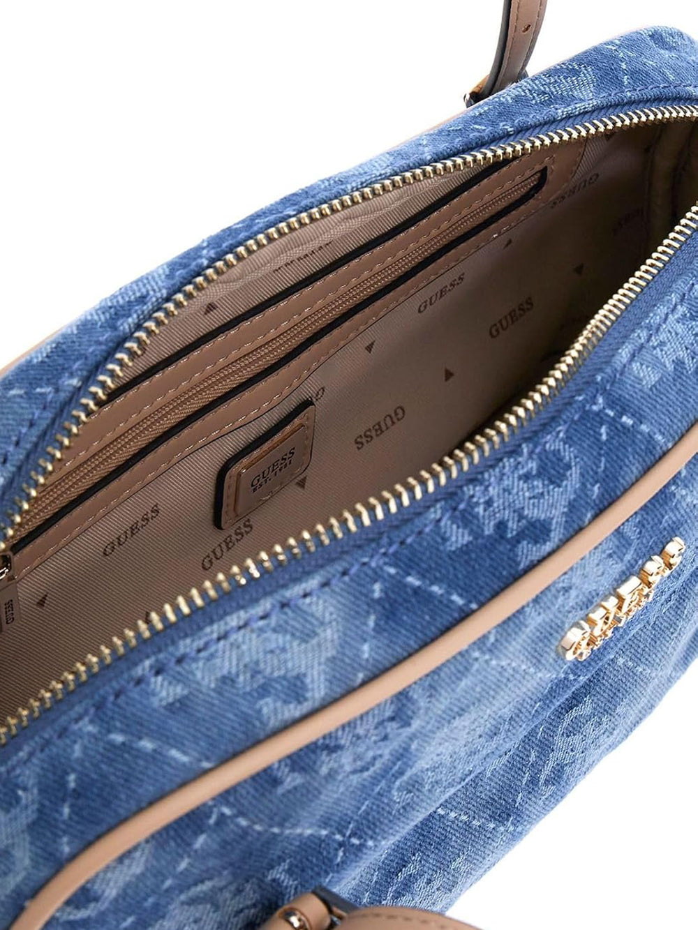 GUESS Borsa a Spalla logato Donna - modello HWDG9645080 Blu