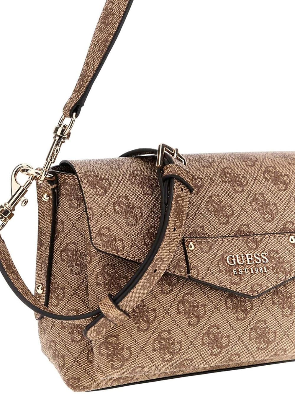 GUESS Borsa a Tracolla logato Donna - modello HWEBG839019 Beige
