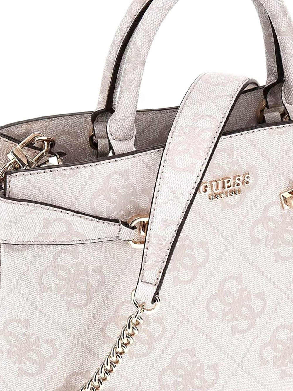 GUESS Borsa a Mano logato Donna - modello HWOS9639060 Beige