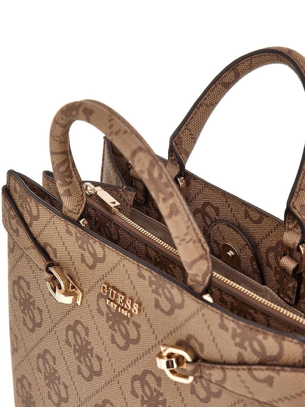 GUESS Borsa a Mano logato Donna - modello HWOS9639060 Beige