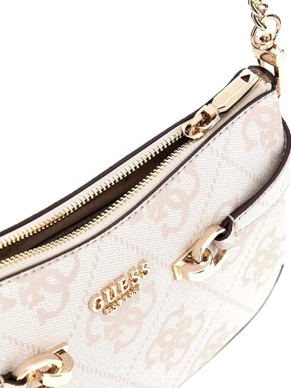 GUESS Borsa a Tracolla logato Donna - modello HWOS9639180 Beige
