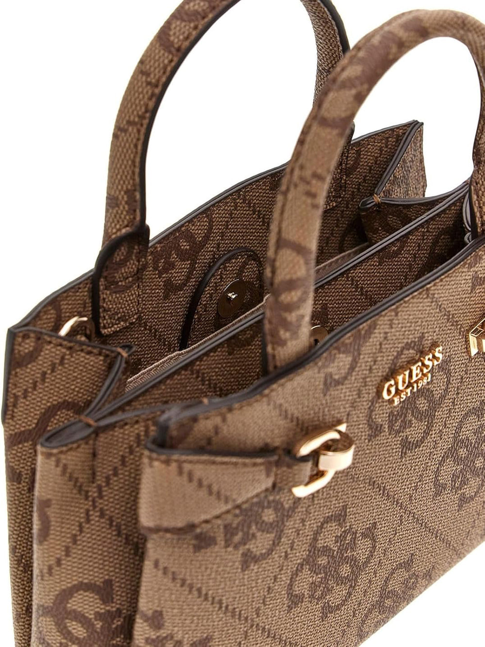 GUESS Borsa a Mano logato Donna - modello HWOS9639760 Beige