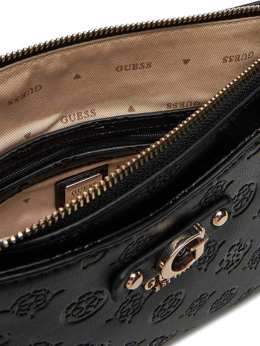 GUESS Borsa a Tracolla logato Donna - modello HWPD9529120 Nero