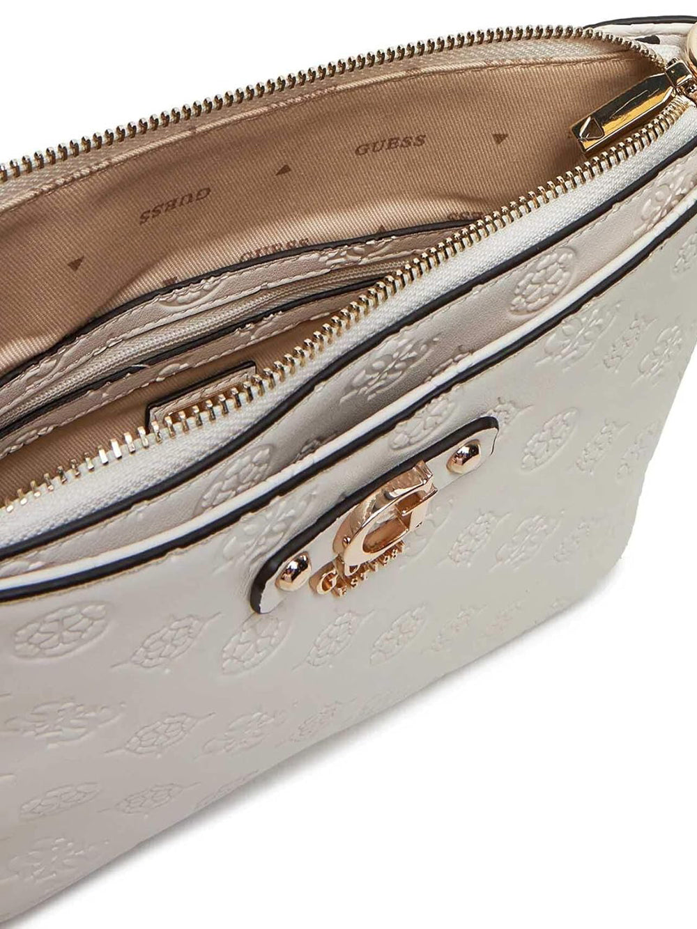 GUESS Borsa a Tracolla logato Donna - modello HWPD9529120 Bianco