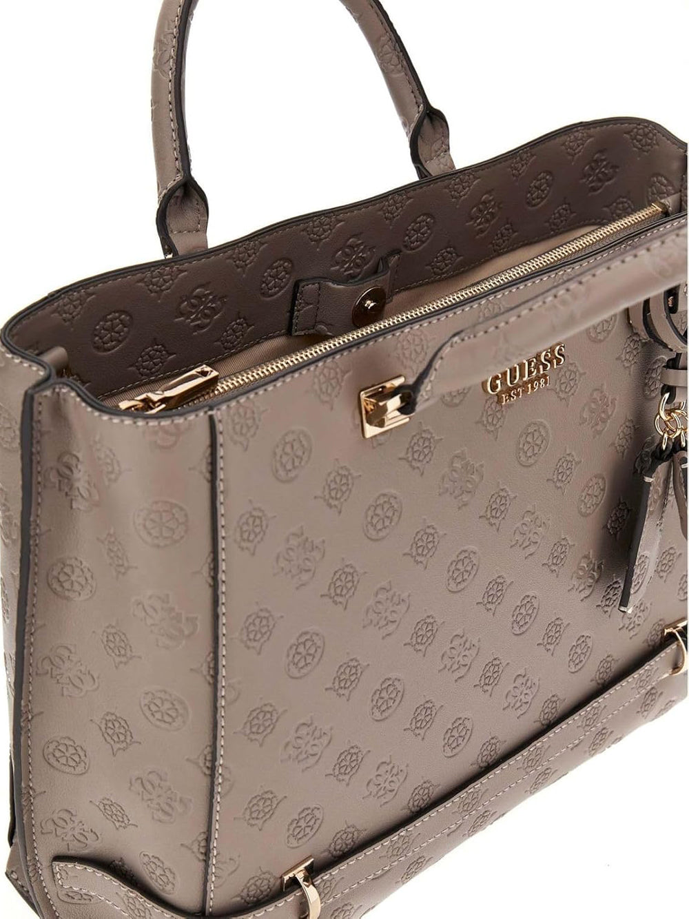 GUESS Borsa a Mano logato Donna - modello HWPD9630220 Beige