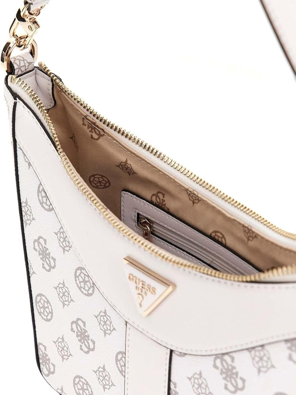 GUESS Borsa a Spalla logato Donna - modello HWPG9521170 Bianco