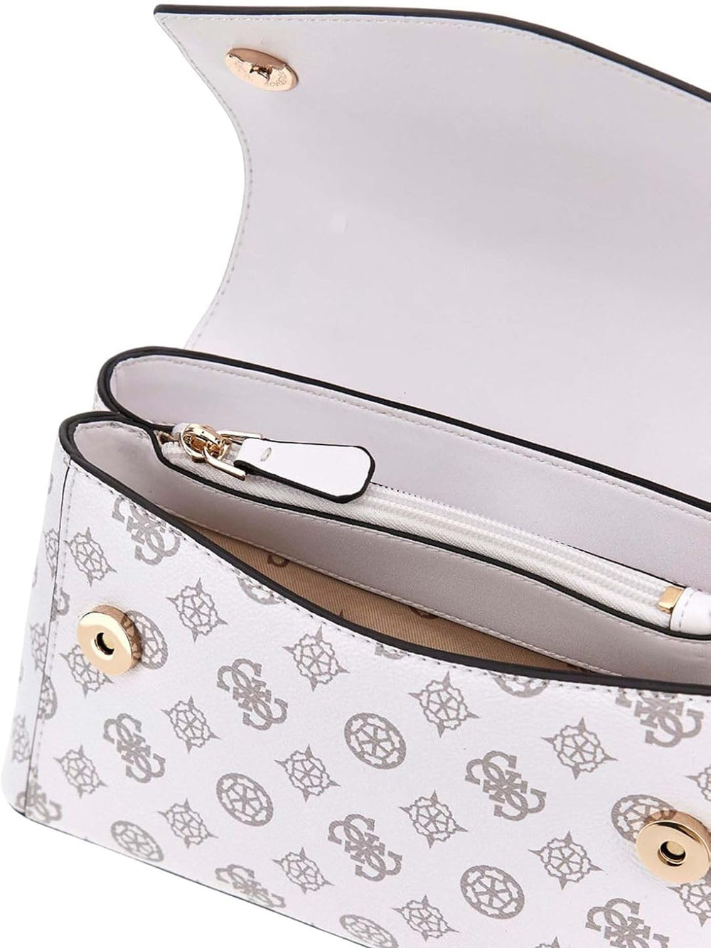 GUESS Borsa a Tracolla logato Donna - modello HWPG9521210 Bianco