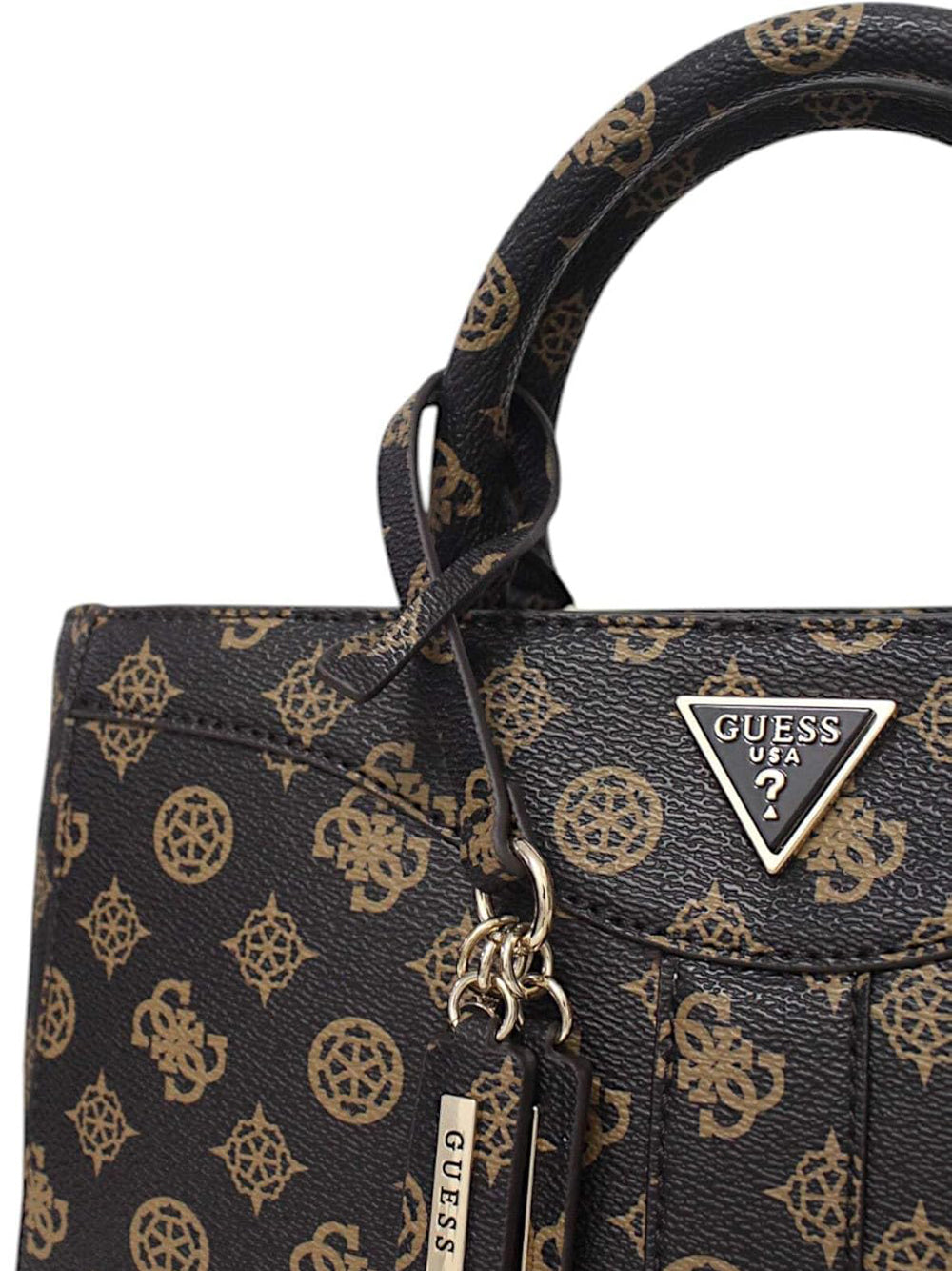 GUESS Borsa a Mano logato Donna - modello HWPM9521060 Marrone