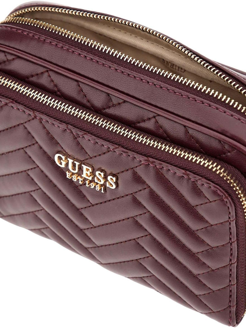 GUESS Borsa a Tracolla Trapuntata Donna - modello HWQG9508140 Viola