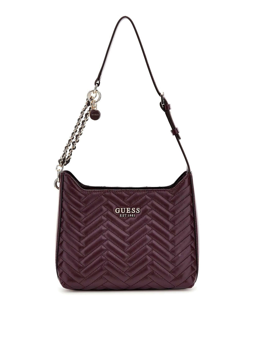 GUESS Borsa a Spalla Trapuntata Donna - modello HWQG9508180 Viola