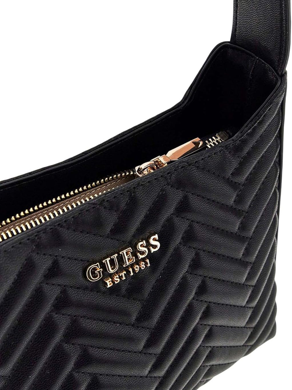 GUESS Borsa a Spalla Trapuntata Donna - modello HWQG9508180 Nero