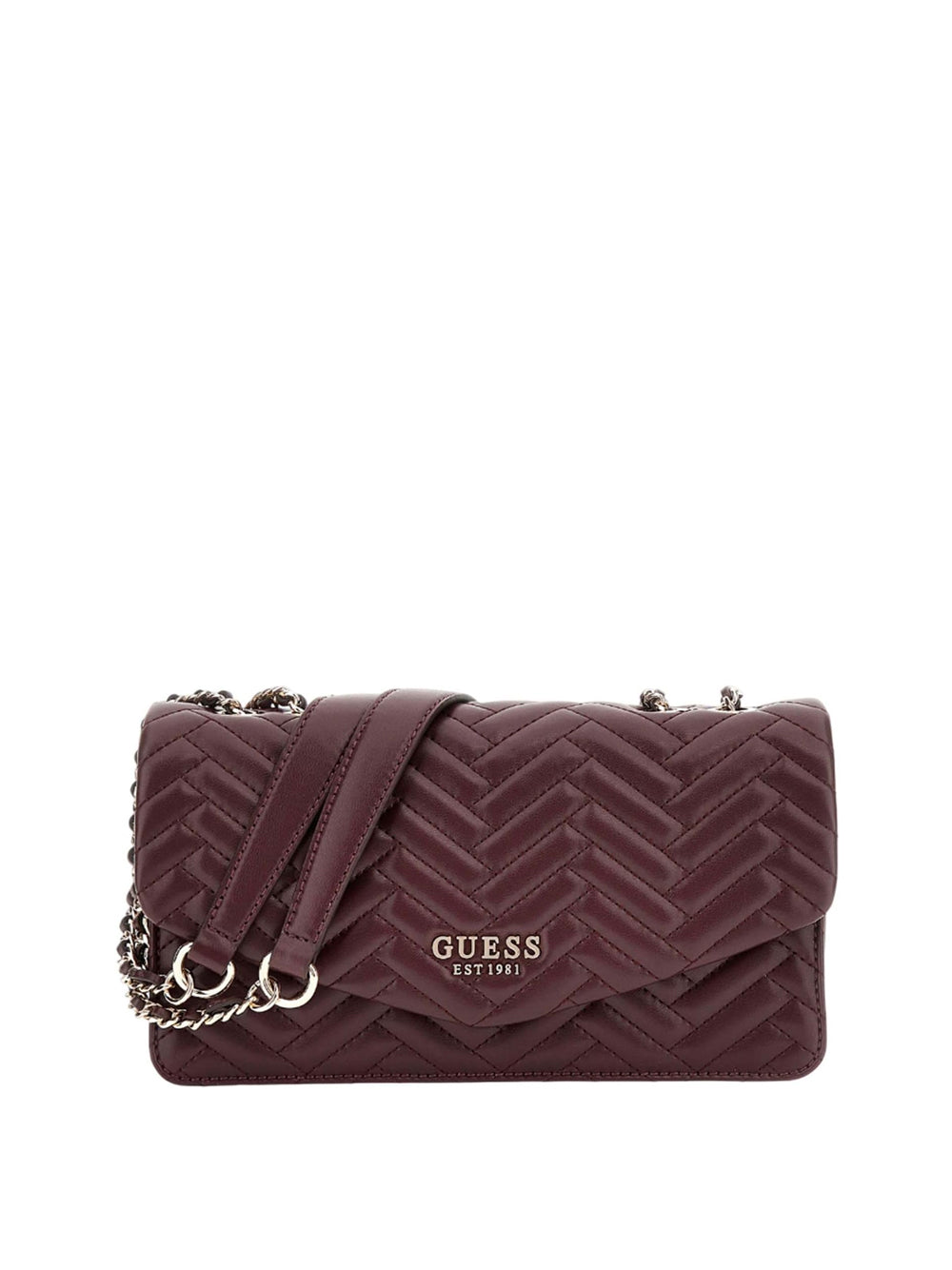 GUESS Borsa a Tracolla Trapuntata Donna - modello HWQG9508210 Viola