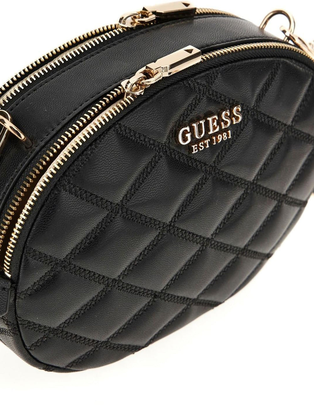 GUESS Borsa a Tracolla Trapuntata Donna - modello HWQG9632120 Nero