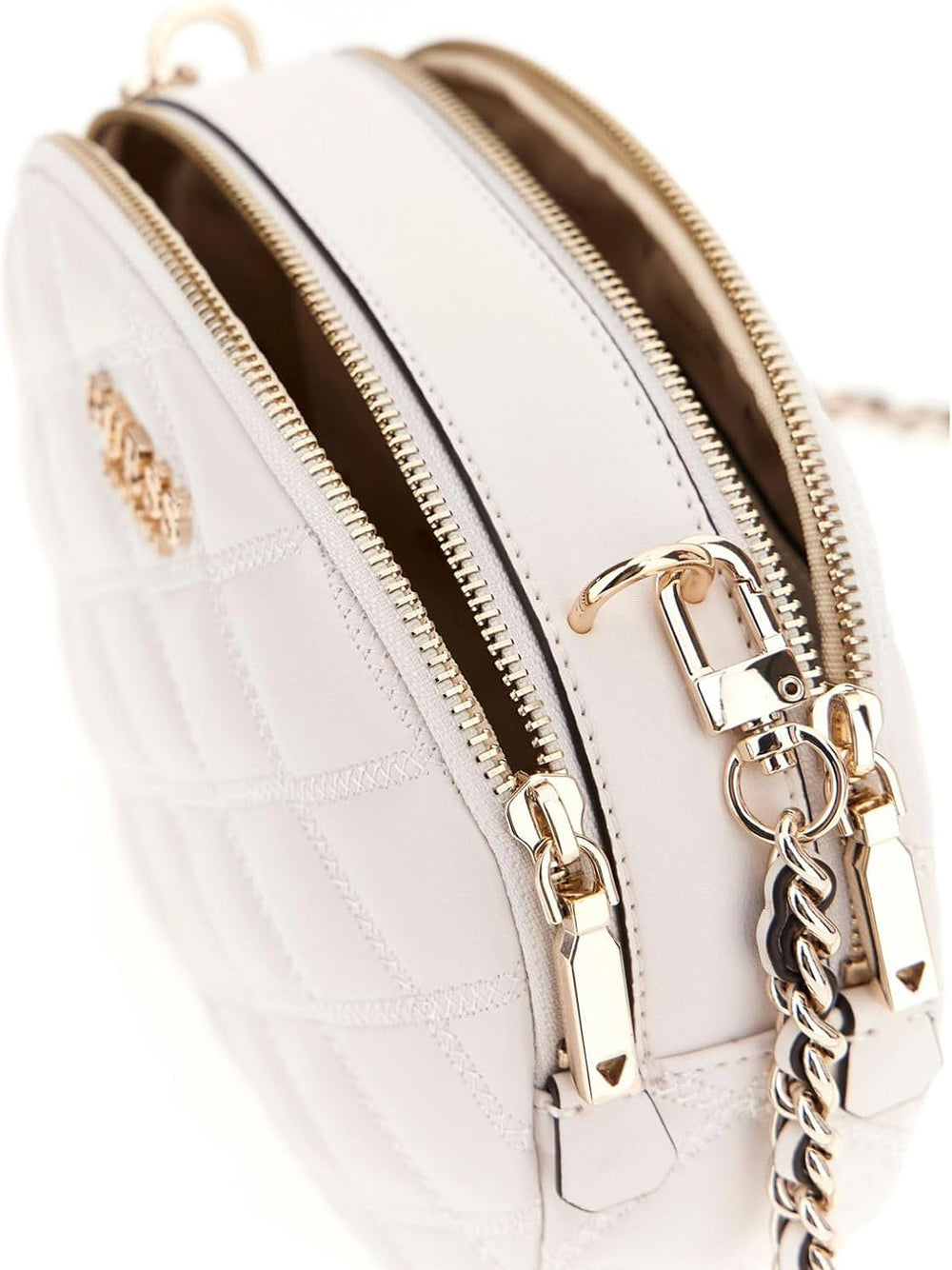 GUESS Borsa a Tracolla Trapuntata Donna - modello HWQG9632120 Bianco