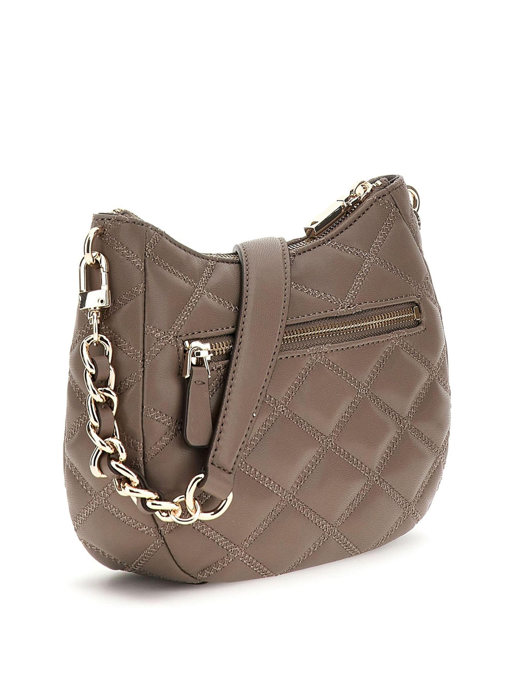 GUESS Borsa a Spalla Trapuntata Donna - modello HWQG9632170 Beige