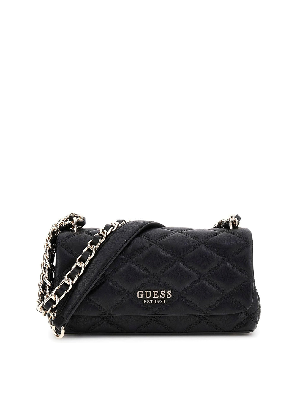 GUESS Borsa a Spalla Trapuntata Donna - modello HWQG9632210 Nero