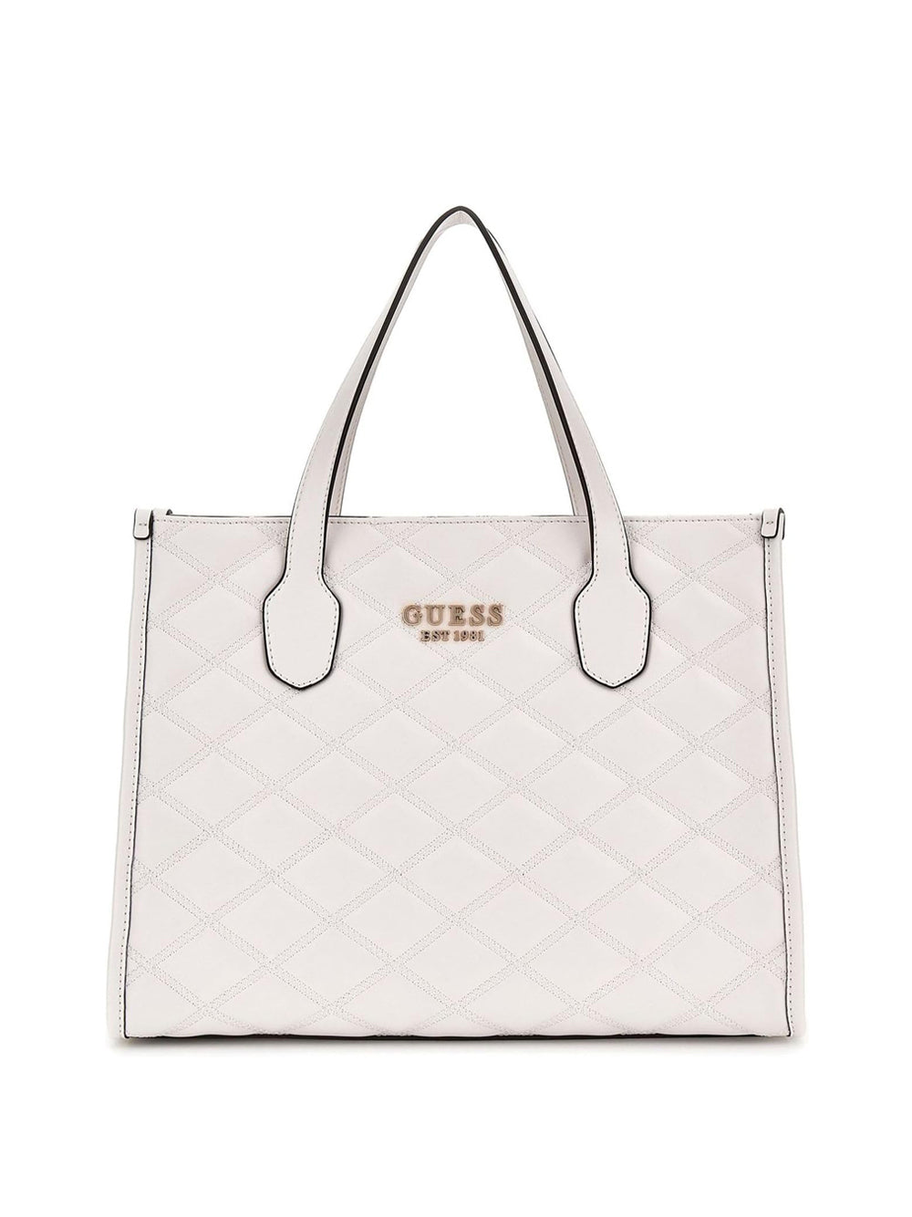 GUESS Borsa a Spalla Trapuntata Donna - modello HWQG9632220 Bianco