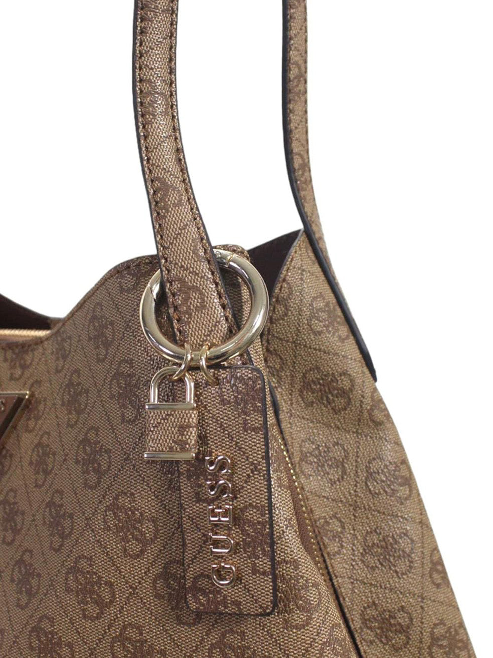 GUESS Borsa a Spalla logato Donna - modello HWSG9507220 Beige