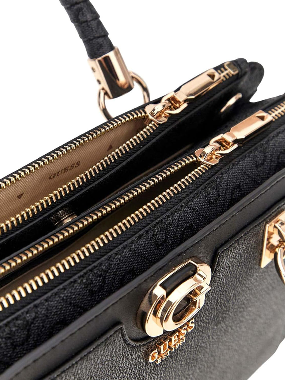 GUESS Borsa a Mano logato Donna - modello HWSG9540060 Nero