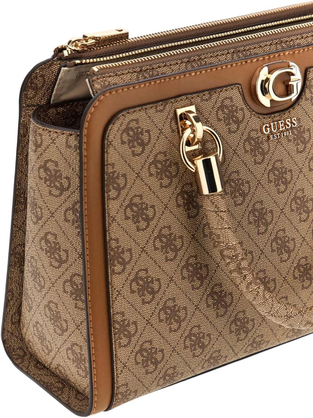 GUESS Borsa a Mano logato Donna - modello HWSG9540060 Beige