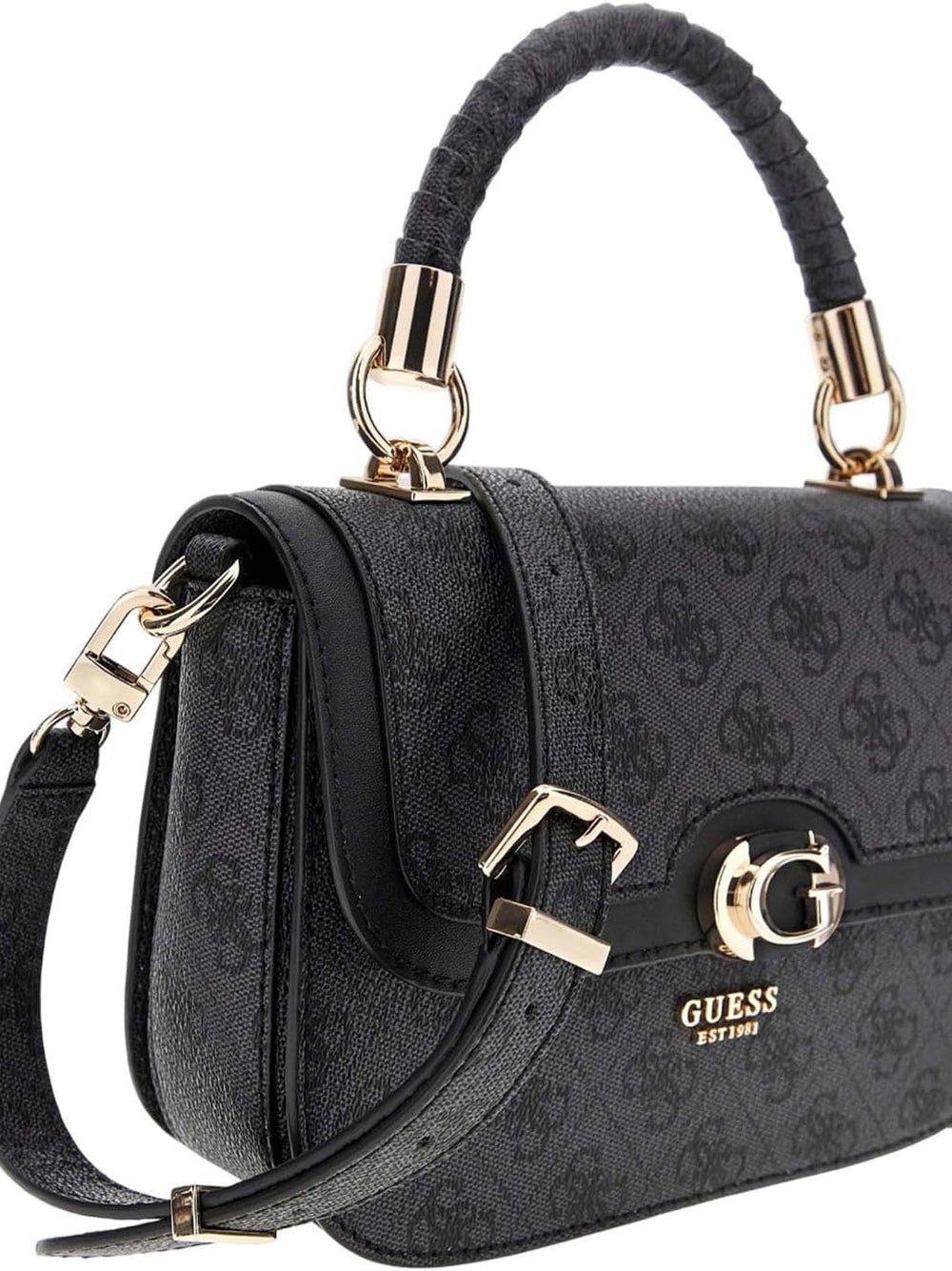 GUESS Borsa a Mano logato Donna - modello HWSG9540200 Nero