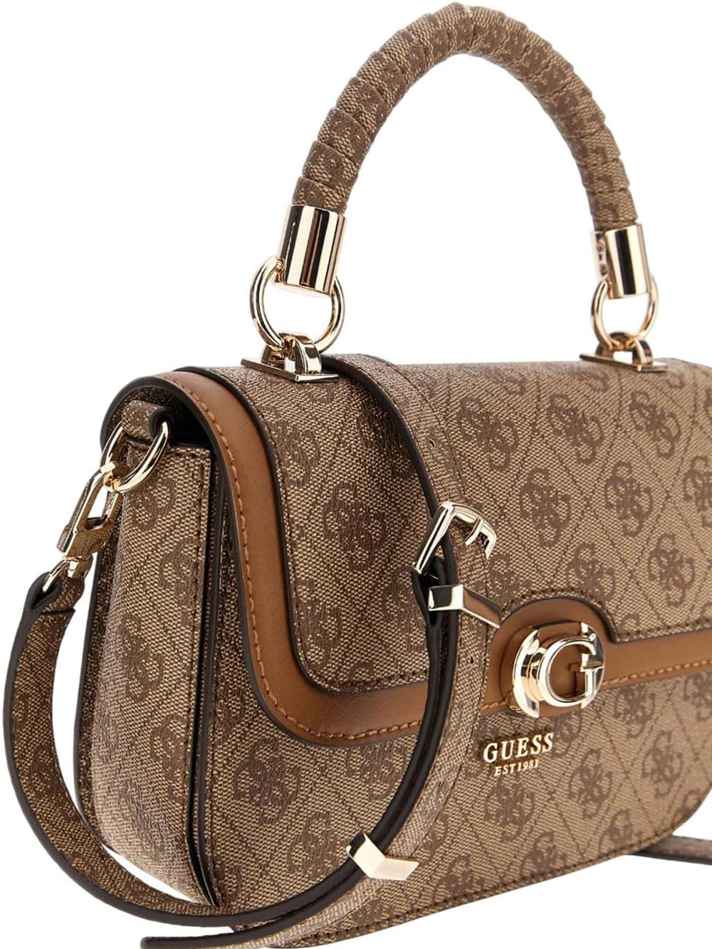 GUESS Borsa a Mano logato Donna - modello HWSG9540200 Beige