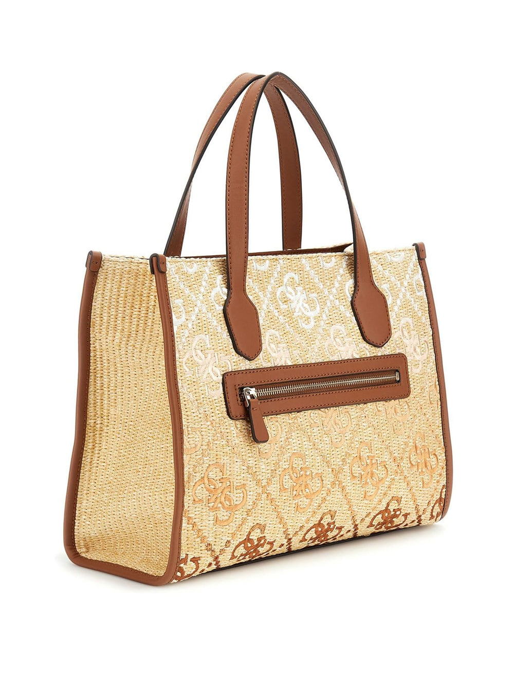 GUESS Borsa a Mano logato Donna - Cuoio modello HWSW8665220 Marrone
