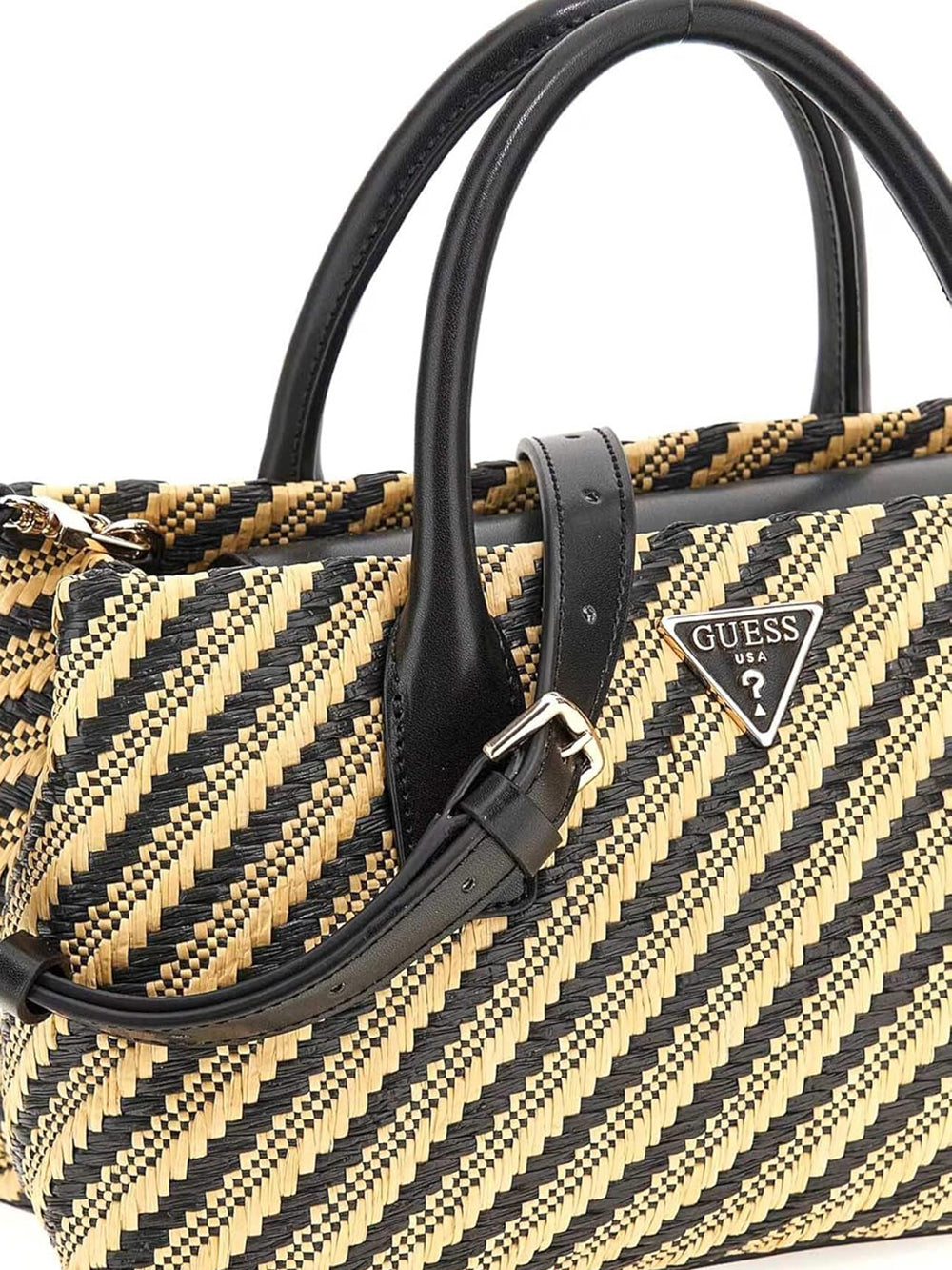 GUESS Borsa a Mano Donna - Natural/Black modello HWWG9210050 Multicolore
