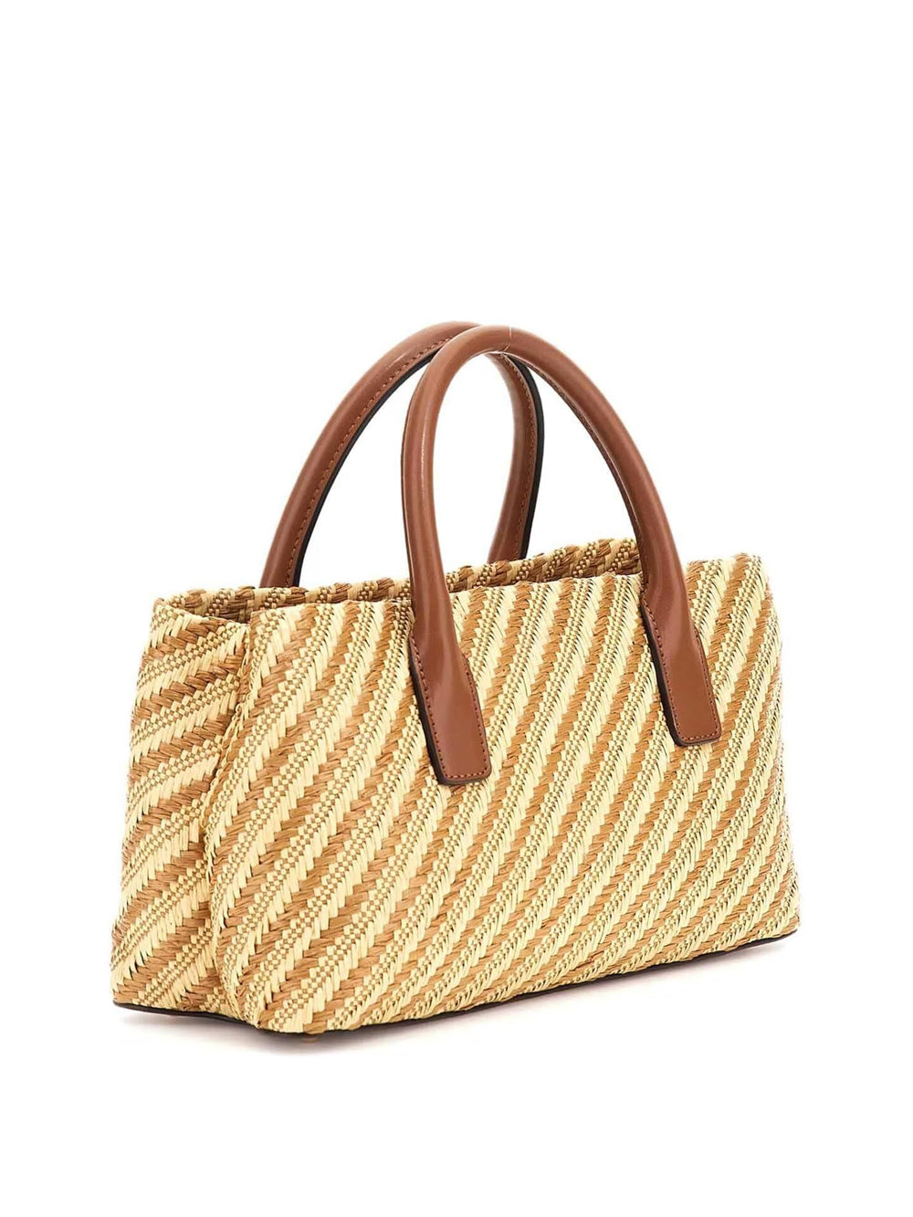 GUESS Borsa a Mano Donna - Natural/Cognac modello HWWG9210050 Multicolore