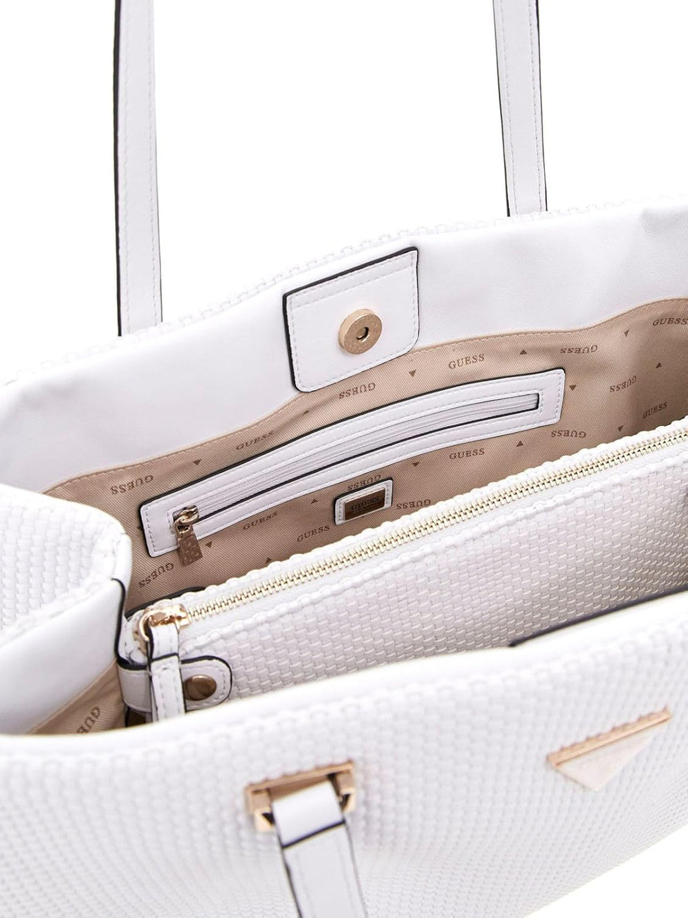 GUESS Borsa a Spalla Donna - modello HWWG9638230 Bianco