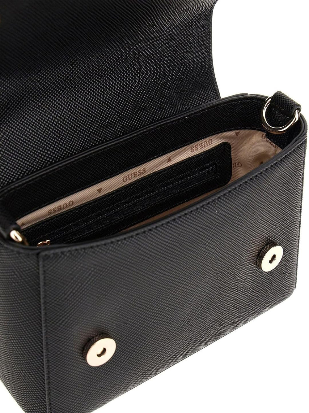 GUESS Borsa a Mano Saffiano Donna - modello HWZG9643200 Nero